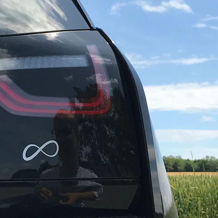 Aufkleber "Unendliche Liebe" – Bild 2